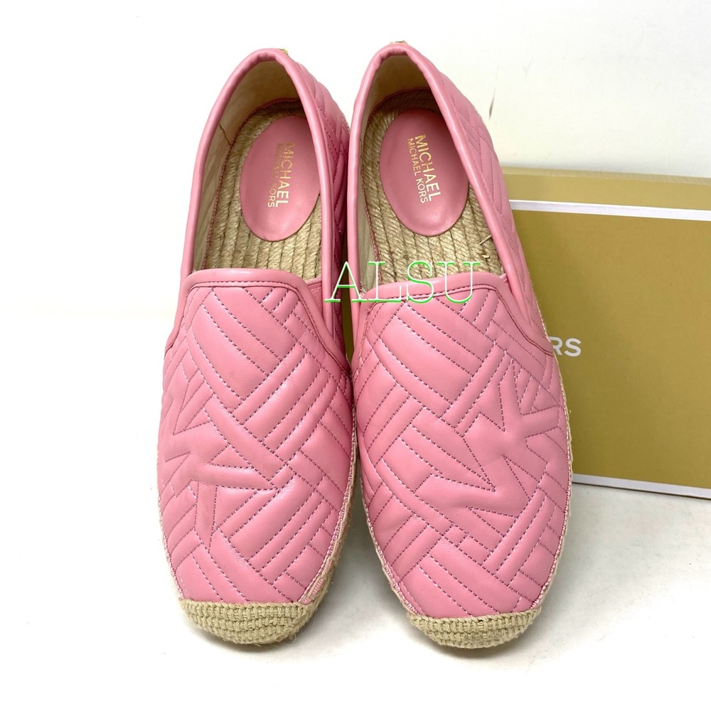 Michael Kors Hastings Espadrille Slip On Napa Pink - Picture 5 of 11